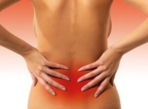 Les causes des conseils dans le bas du dos